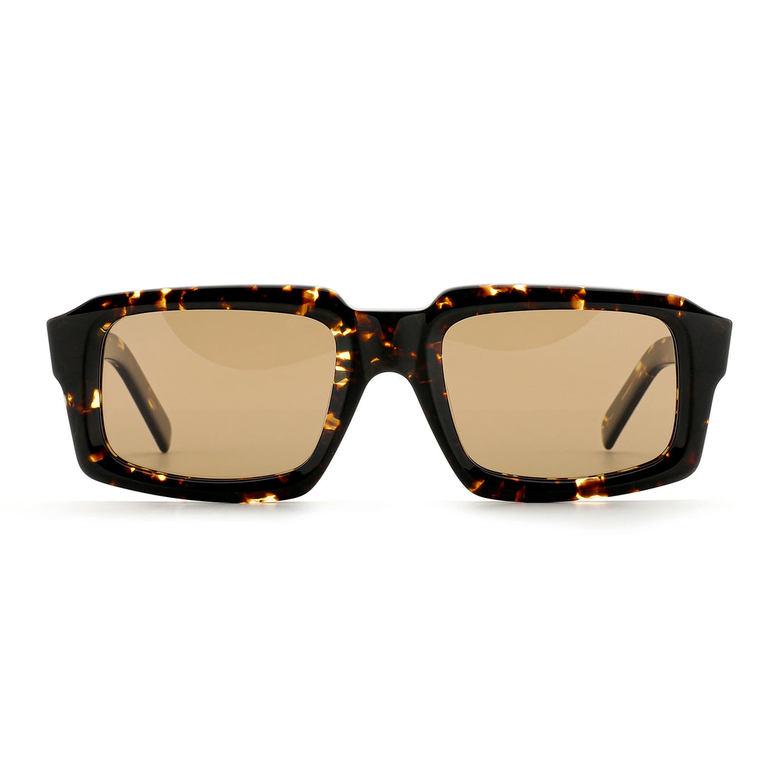 Waylon Smith Syndicate sunglasses in Classic Tortoise - mottled brown tortoiseshell acetate frame, side view